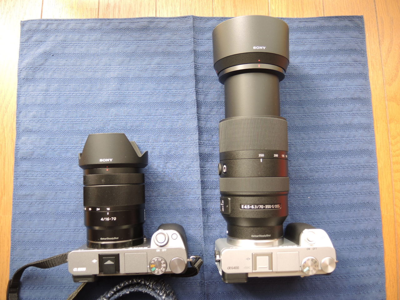 SONYミラーレス一眼カメラα6400＋望遠レンズSEL70350G（70-350mm F4.5-6.3）購入記 : 男ひとり旅の美学
