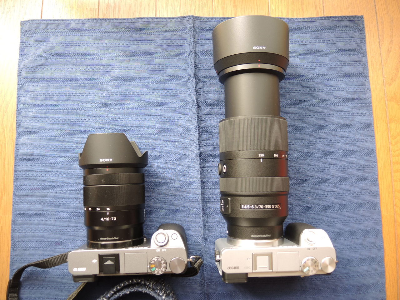 SONYミラーレス一眼カメラα6400+望遠レンズSEL70350G(70-350mm SONYミラーレス一眼カメラα6400+望遠レンズSEL70350G(70-350mm