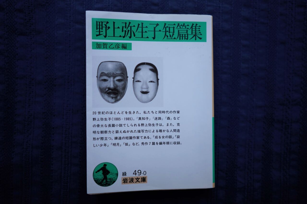 野上弥生子短篇集 ［読書記］ : 男ひとり旅の美学