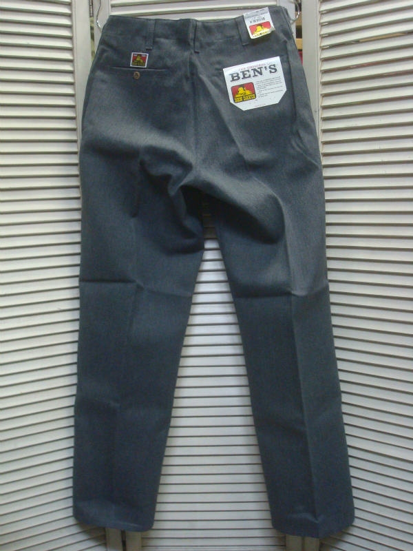 BEN DAVIS Charcoal Heather #651 Work Pants Made In USA