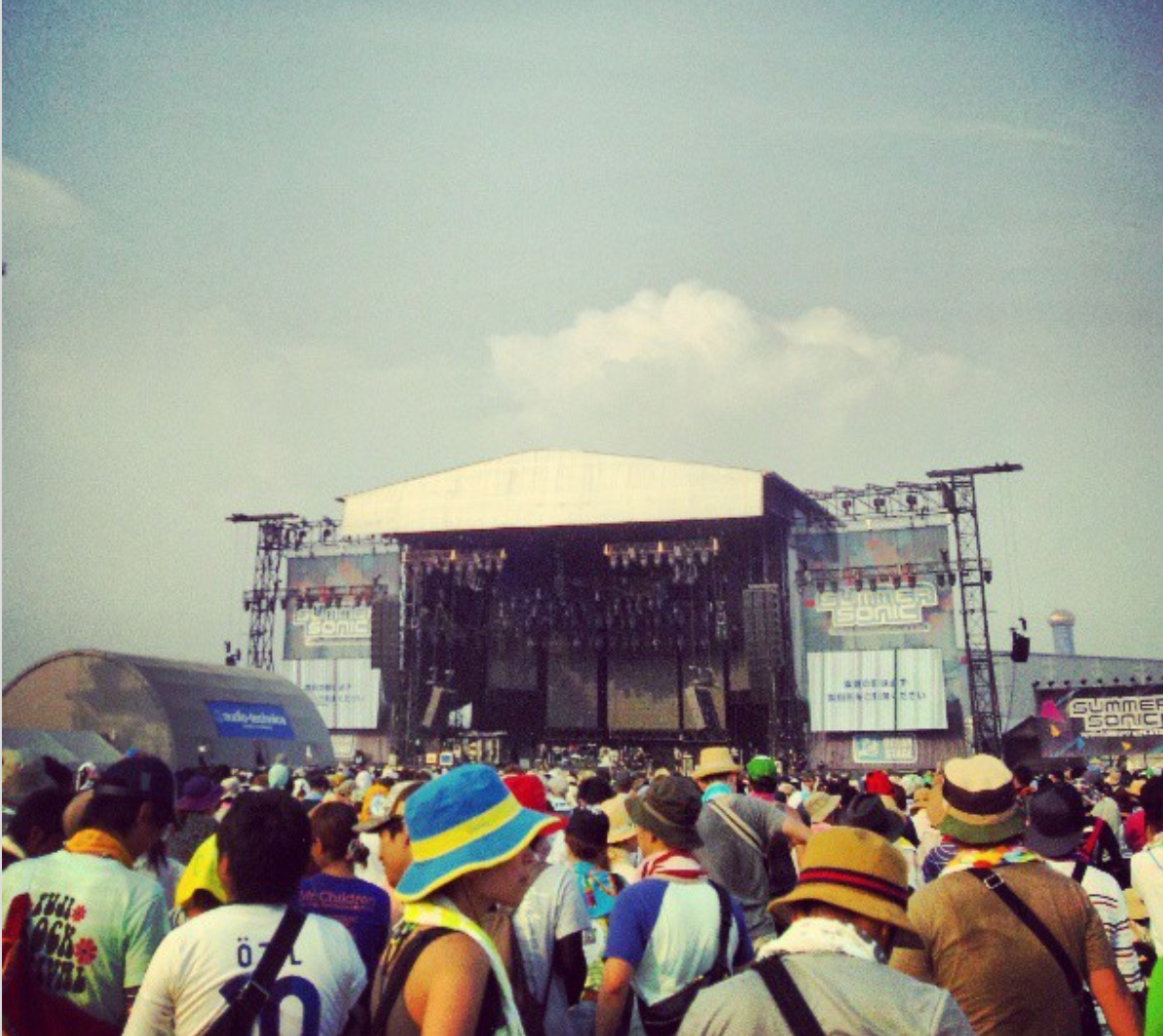 サマソニとミスチル 13 Gatchan アトリエバンド の日々 独り言