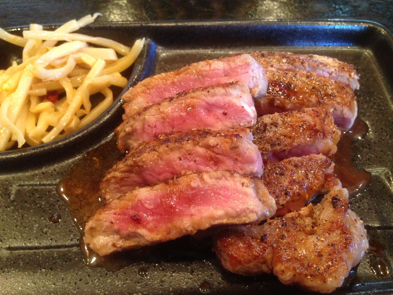 名門鉄板焼き店のお得なランチステーキ 立川 鉄板焼千珠 ガトショコのふらり食レポ