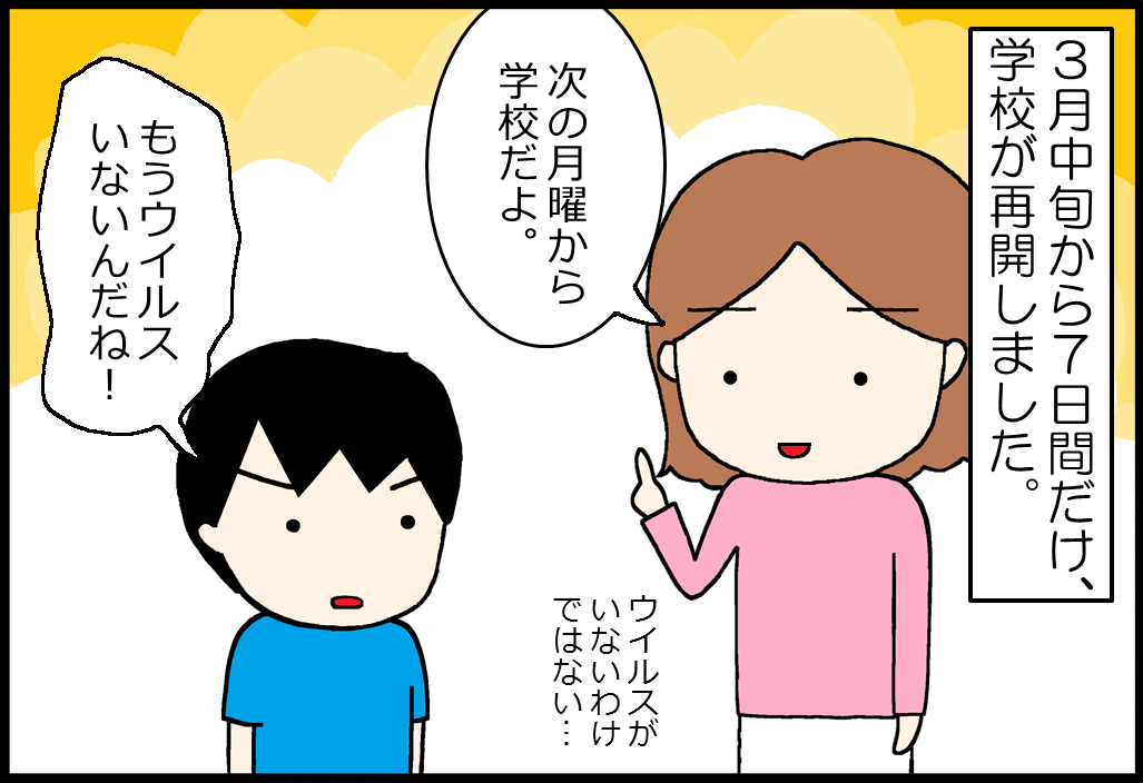 3年生3学期 27 依存心 はーたん日記