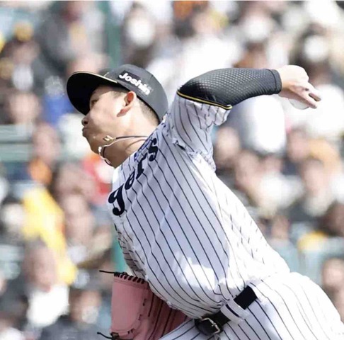 阪神・伊原が今年初先発で4回0封、開幕ローテ入りへアピール 巨人と開幕カード“前哨戦”