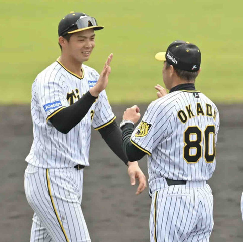 キャンプ野手ＭＶＰ選出の阪神・井上広大「驚いた。森下さんだと」対外試合３本塁打でパワー誇示「成果が結果として出た」