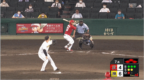 阪神 馬場 甲子園優勝したかのようなガッツポーズを披露する 虎速 阪神 馬場 甲子園優勝したかのようなガッツポーズを披露する 虎速