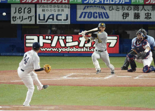 阪神新打線もあと一歩…9回2死から島田がチーム61イニングぶりタイムリーなど意地の4連打