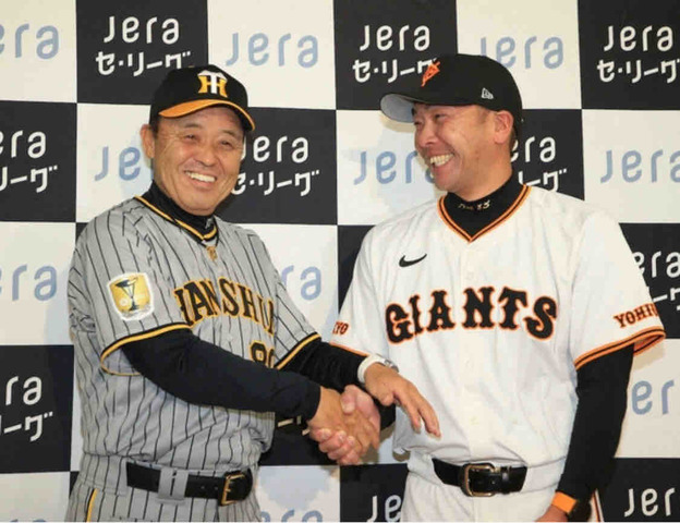 阪神・岡田監督が巨人・阿部監督に開幕前日会見で先制ジャブ「オドーアがいなくて、ちょっと拍子抜け」と