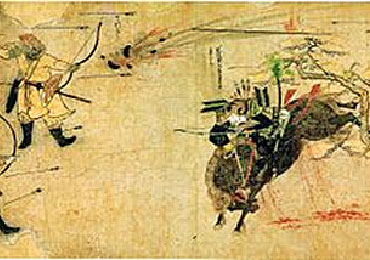 蒙古軍が対馬に初来襲し、第1回元寇（文永の役）が始まる（新暦