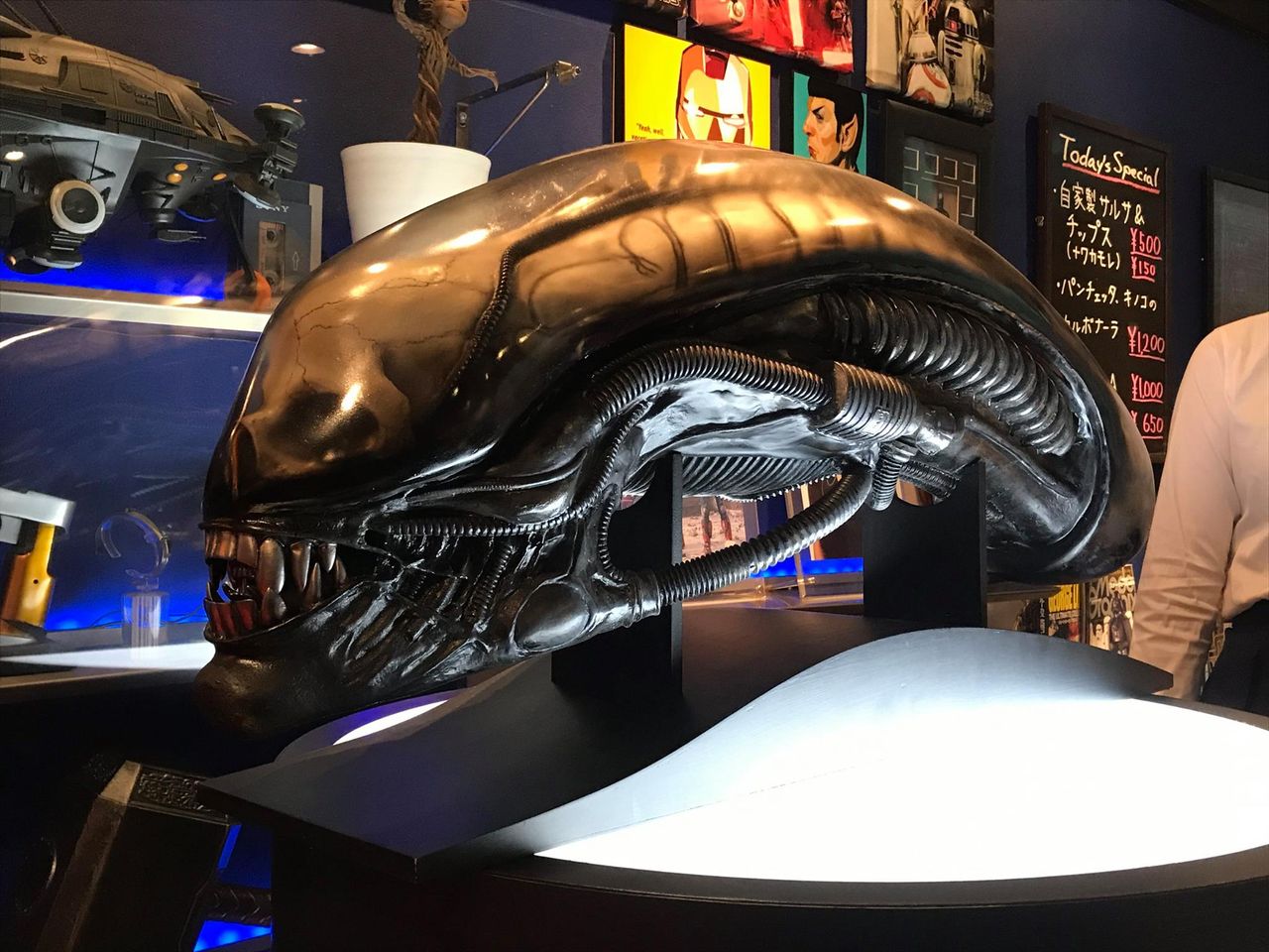 GIGER'S ALIEN - LIFE SIZE HEAD : fukuro GIGER'S ALIEN - LIFE SIZE HEAD : fukuro