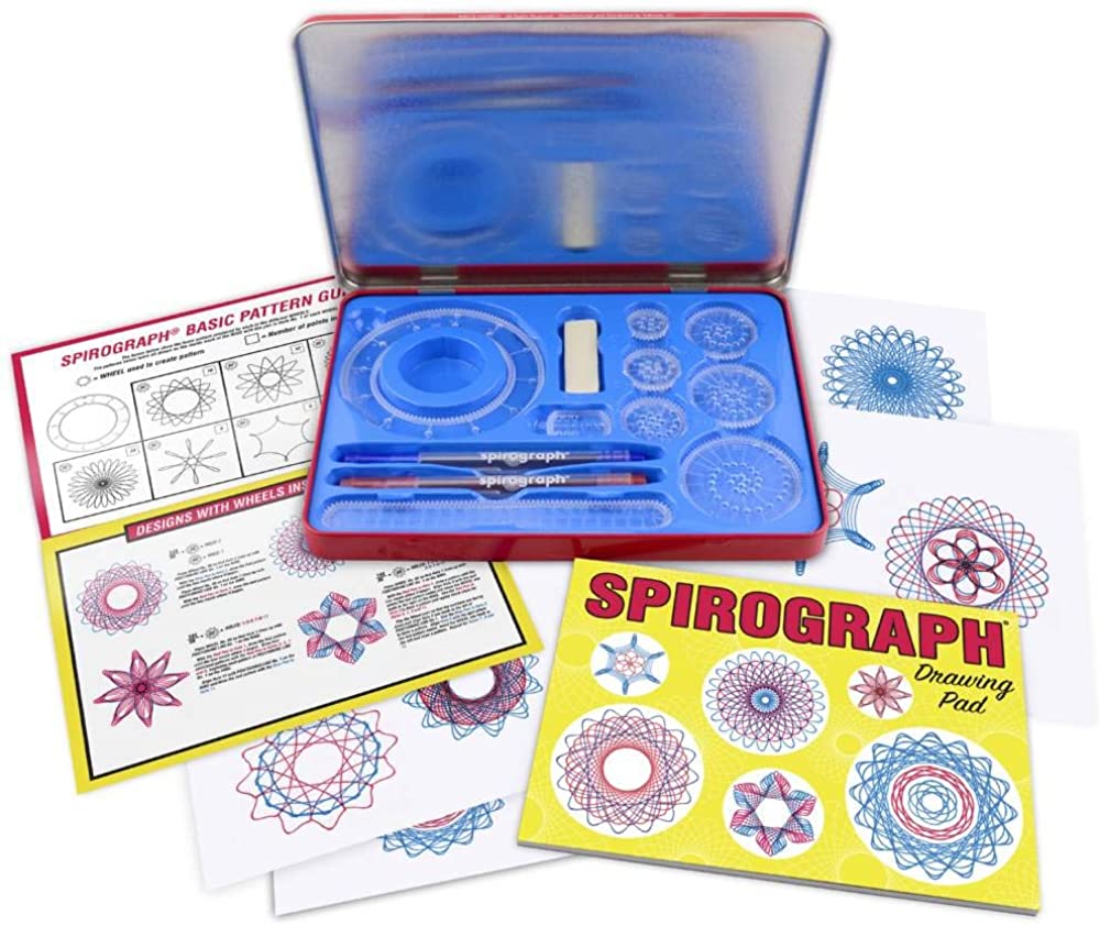 ランキング総合1位 Kahootz Toy製 スピログラフ デラックス デザイン セット Spirograph Deluxe Design Set Fucoa Cl
