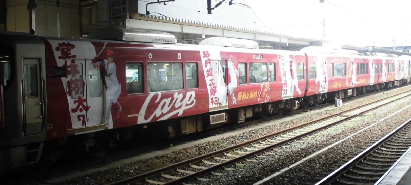 最も  ポイント10倍】 カープ応援仕様列車2両 落ち着け 鉄道模型 鉄道模型