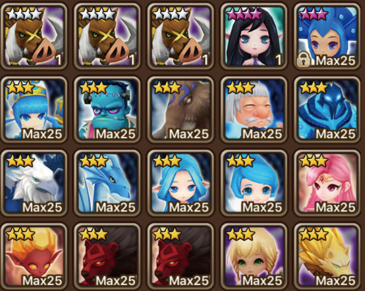 サマナーズウォー 現在のモンスター 一覧 サマナーズウォー ほのぼの攻略gt