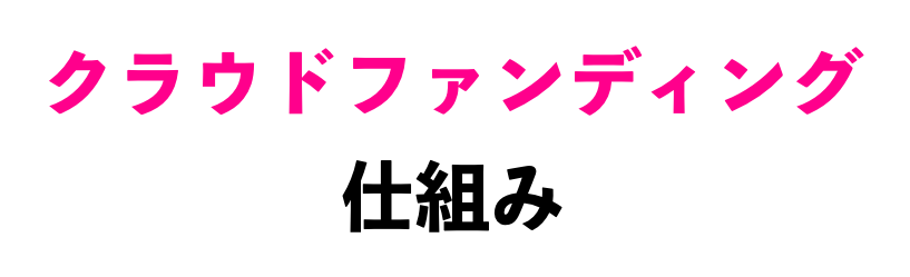 クラウドファンディング仕組み