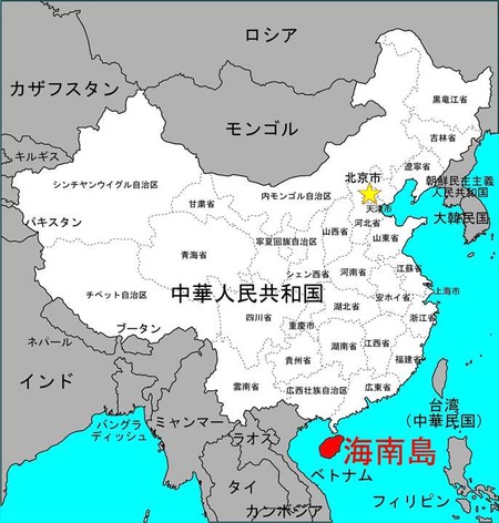 海南島-位置地図_R