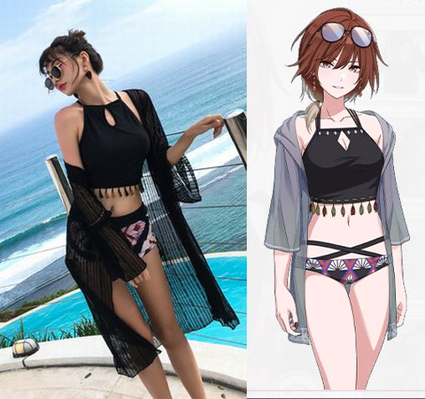 大悲報 ミリシタさん 水着の元ネタが続々と発掘されてしまう 画像あつめーる