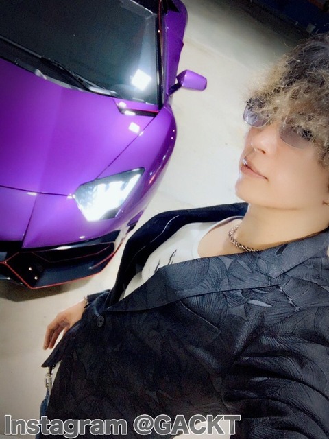 Gacktの愛車かっけー 画像あつめーる Gacktの愛車かっけー 画像あつめーる