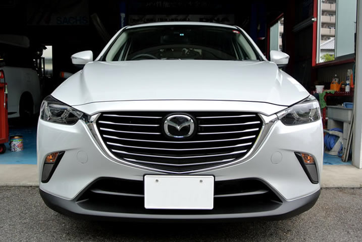 マツダcx3にレーダー ドラレコ他 いろいろ施工しました ガレージバウムの作業日記