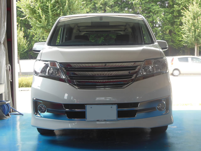 C26セレナ 純正hidバーナー交換 Ledフォクランプバルブに交換しました ガレージバウムの作業日記