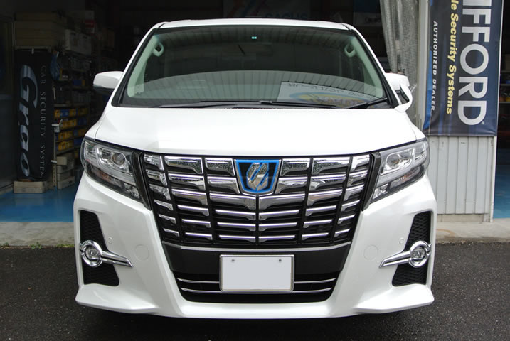 30アルファードハイブリッド リアモニターを装着しました ガレージバウムの作業日記