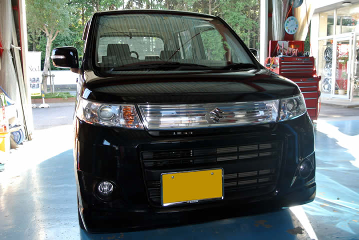 ワゴンrスティングレー Ledフットライトキット取付 ガレージバウムの作業日記