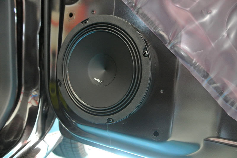 MRワゴン(MF33S) 社外F/Rスピーカー+純正ブラケット+車種別取付説