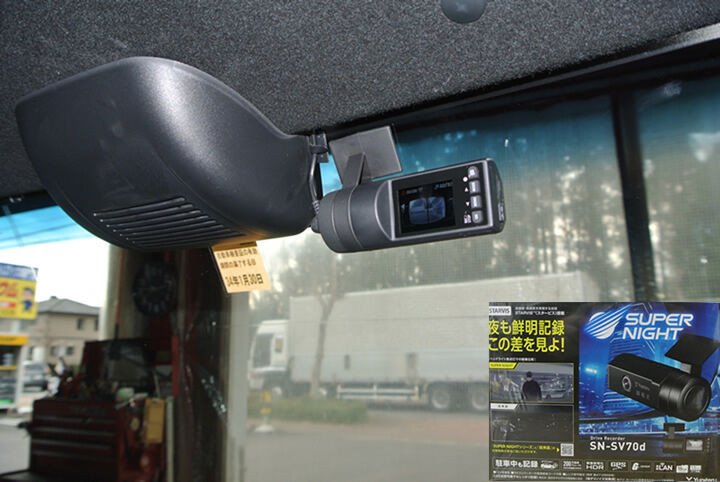 N Boxカスタム Jf3 ドライブレコーダー 360 リア を取付けました ガレージバウムの作業日記