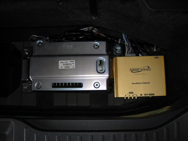 エルグランド E52 アンプ スピーカー BOSE