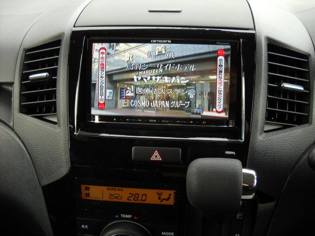 パレットSW　純正オーディオパネル 　ハザード付　ナビゲーシ本体 バックカメラ付 パレットSW 純正オーディオパネル ハザード付 ナビゲーシ本体