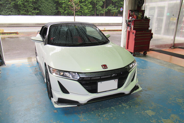 ホンダs660 エンジンオイル フィルターを交換しました ガレージバウムの作業日記
