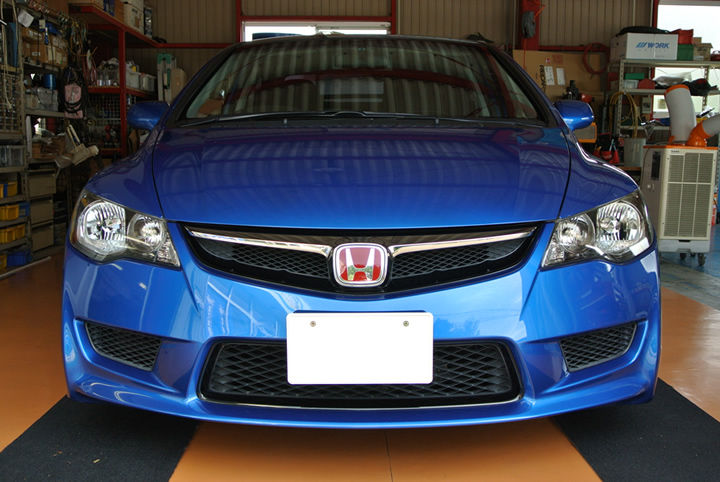 カーナビ Gathers VXS-092CVi CIVIC FD2 R TYPE シビックタイプR(FD2)：カーナビシステムを取付けました : ガレージ