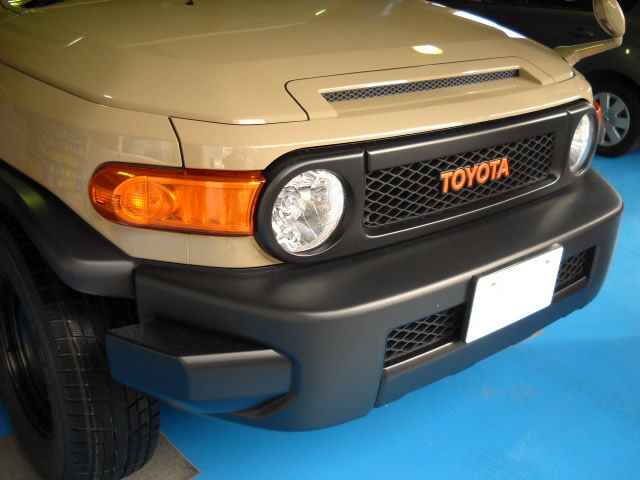 fjクルーザーのホーン交換 ウイポジ取付 ガレージバウムの作業日記 fjクルーザーのホーン交換 ウイポジ取付 ガレージバウムの作業日記