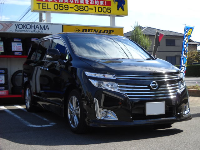 E52エルグランド 高出力55w Hidに換装しました ガレージバウムの作業日記