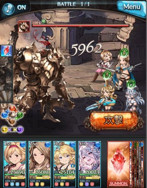 祝 ジャスティス3凸 グラブル自称 無課金攻略