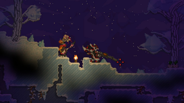 ジル クロ スコード ブログ Starbound 氷の惑星だ