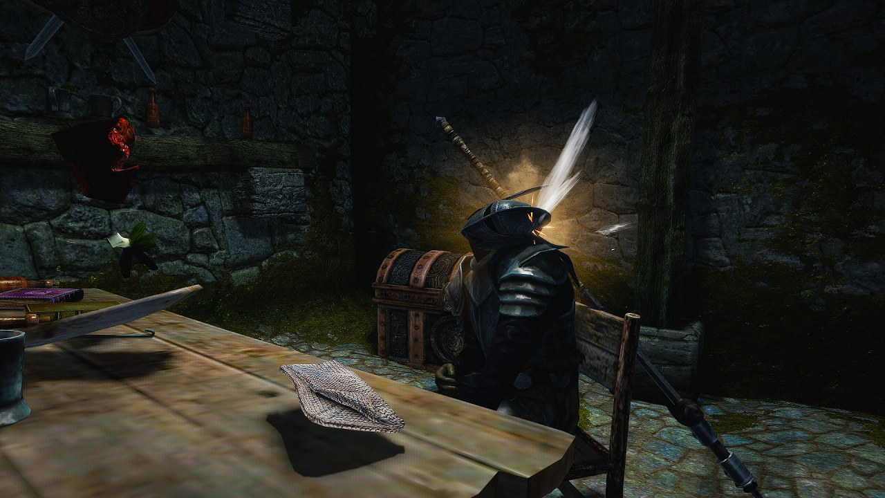 ジル クロ スコード ブログ Skyrim Gv96 32話 山賊砦のボスだ