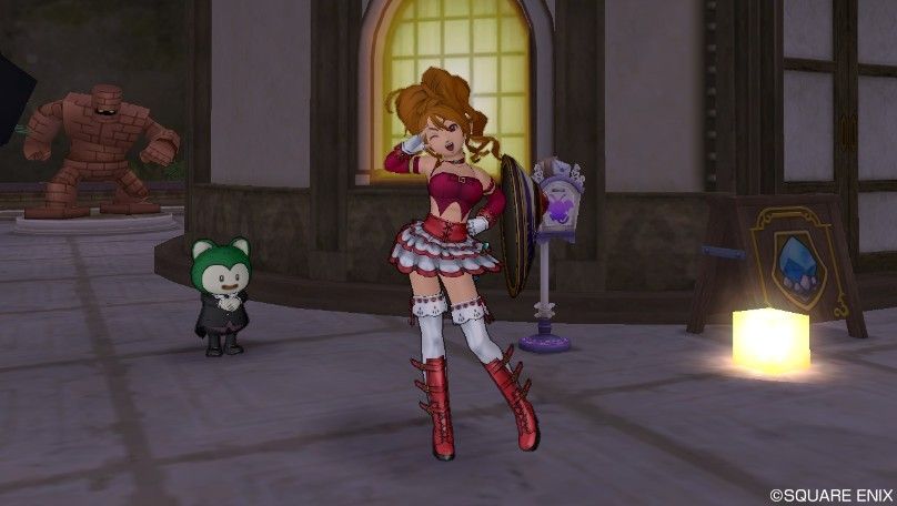 アジャ アマリリスの報酬で偽乳get ドラクエ10 サブでダラダラいかせて