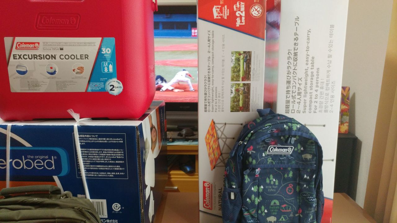 Camp コールマンファミリーセール18にいってきました キャンプとカブで遊びたい Camp コールマンファミリーセール18にいってきました キャンプとカブで遊びたい