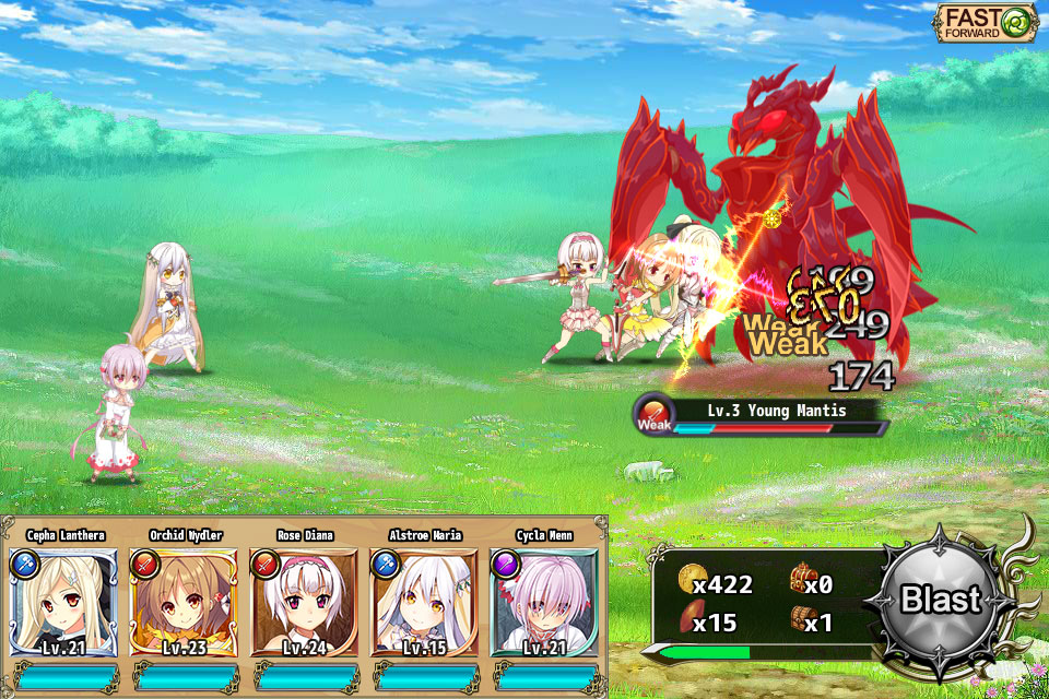 Flower Knight Girl 始めてみました 恋する乙女 Flower Knight Girl 始めてみました 恋する乙女