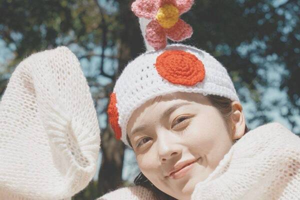 手編み〝ピクミン帽〟を5色連投して絶賛された小芝風花、編み物に挑んだ意外なワケを告白
