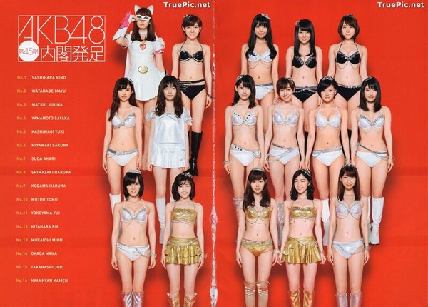 全盛期AKBのグラビア、今見ると妙に生々しくてエッチだ