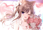 まふゆイラスト展&サイン会の告知ポスター
