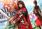 「グランドサマナーズ2周年記念アートギャラリー」公式コスプレイヤーの五木あきら