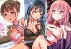 「寝取り旅館 〜ドクズおじさんのネトネトしつこい美少女凌辱」菜子編・莉奈編と、「エローナ オークの淫紋に侵された女騎士の末路」