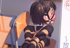 受縛しよう！小織～放課後の自縛～編１「自分の身体を縛るプレイに興じる女の子」