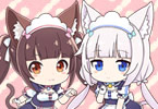 「ネコぱら」ショコラとバニラ