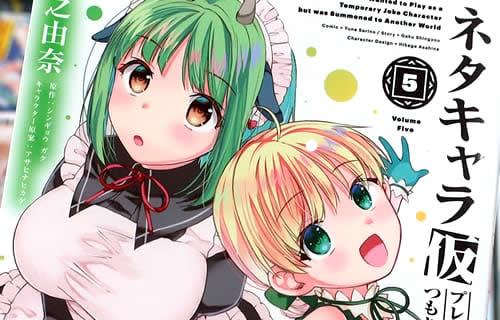 原作:シンギョウガク&漫画:芹之由奈「ネタキャラ仮プレイのつもりが異世界召喚」5巻