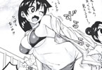ねこぐちの漫画「天野めぐみはスキだらけ!」の巨乳水着
