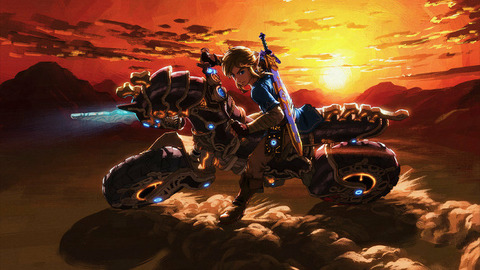 ゼルダBOW バイク