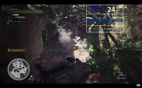 モンハン フレームレート